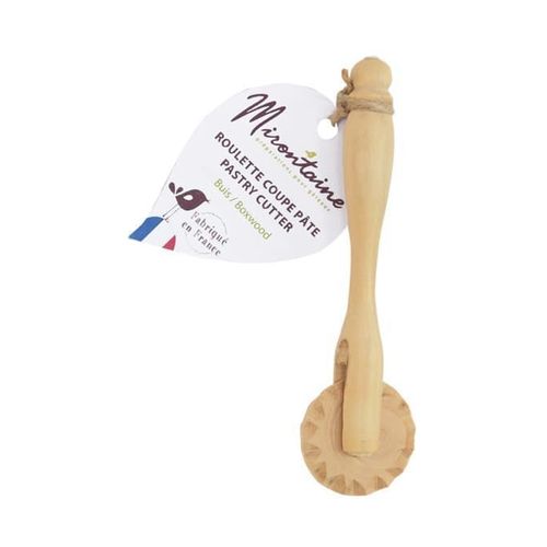 Roulette Coupe-Pâte En Bois