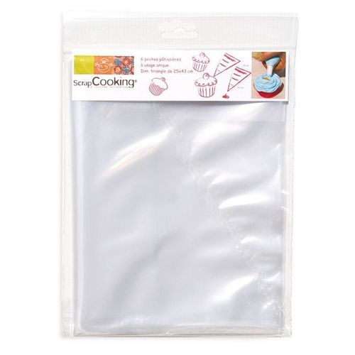 Poche Pâtissière / À Douille Jetable X6