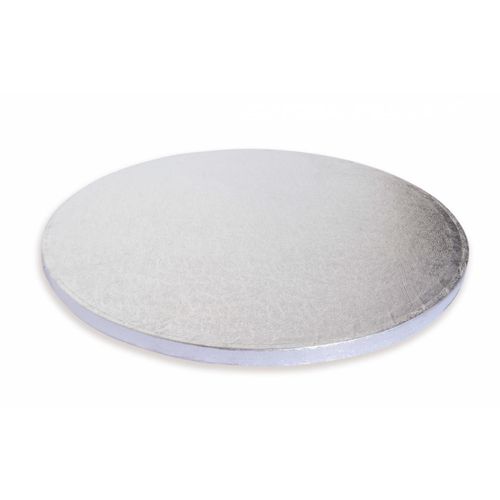 Support À Gâteau Épais Rond Argenté