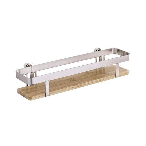 Etagère Porte Épices En Bambou Alina - Blanc