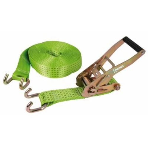 Sangle arrimage à cliquet crochets 50mmx12m 2500/5000kgs