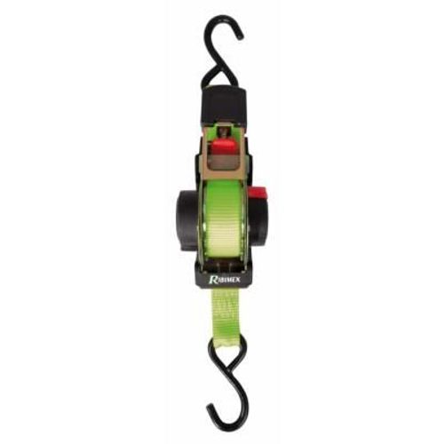 Sangle arrimage automatique à cliquet crochets 25mmx3,5m 320/640kgs