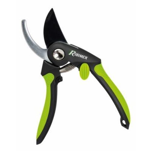 Sécateur courbe moulé 215mm diam. coupe 15mm acier sk5