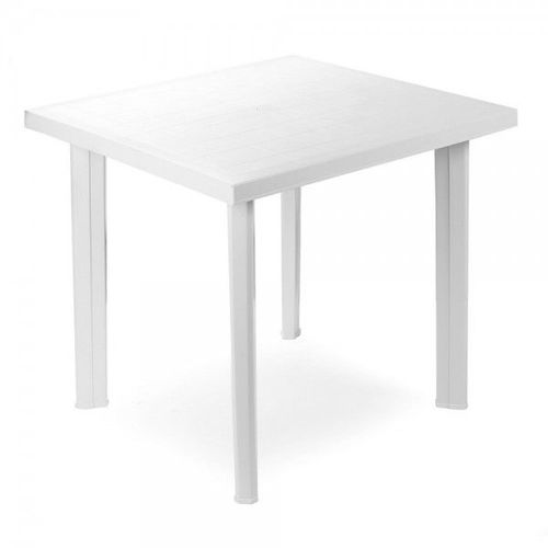 Table En Résine Fiocco Blanca 80x75 Cm
