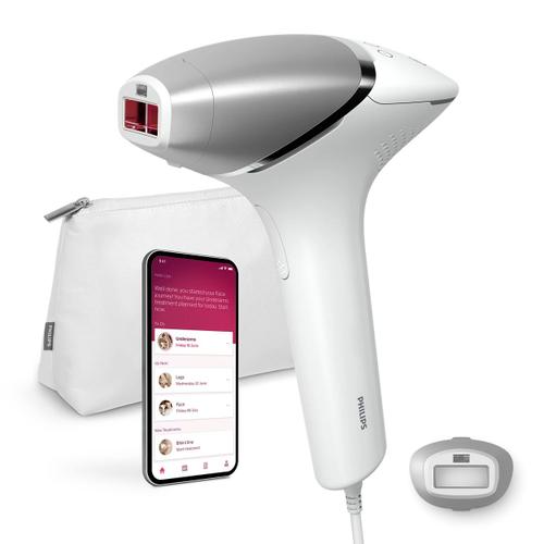 Épilateur À Lumière Pulsée Avec Senseiq Philips Lumea Ipl 8000 Series Bri940/00