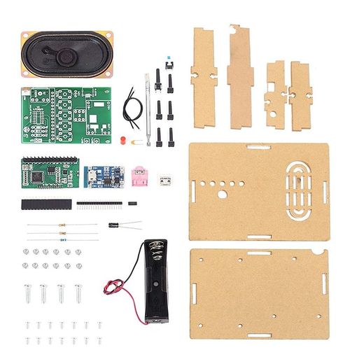 Kit De Radio Fm Sans Fil Réglable, Récepteur Sans Fil, Affichage Lcd, Module De Radio Numérique Fm, Kits De Bricolage Pour Le Soudage