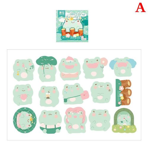 Autocollants De Scellage Décoratifs Kawaii, 5x5cm, Petites Grenouilles, Lapin, Chat, Pour Journal Intime, Accessoire De Bureau