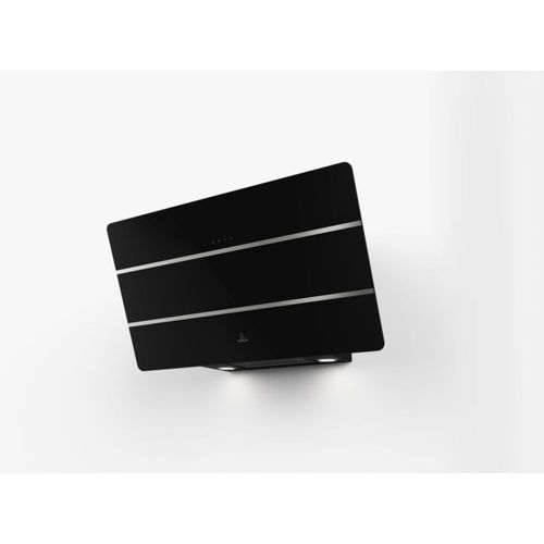 Hotte Cheminée coudée Roblin Camelia 800 N - Noir/inox