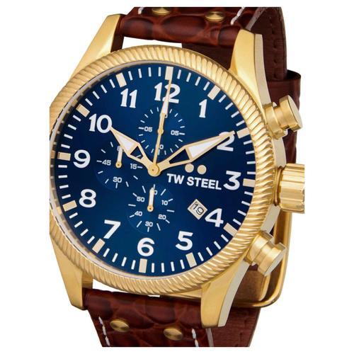 Mens Watch Tw Steel Vs114, Quartz, 48mm, 10atm