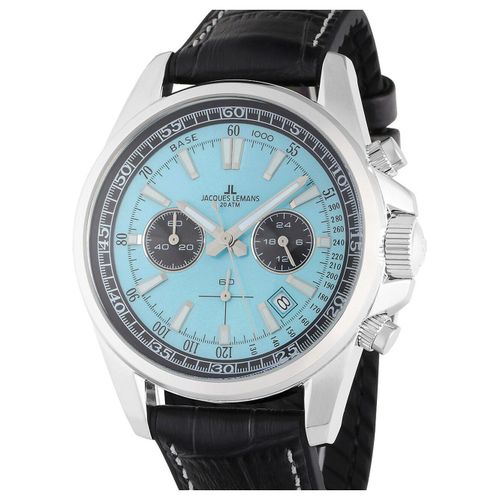 Mens Watch Jacques Lemans 1-2117r, Quartz, 44mm, 20atm