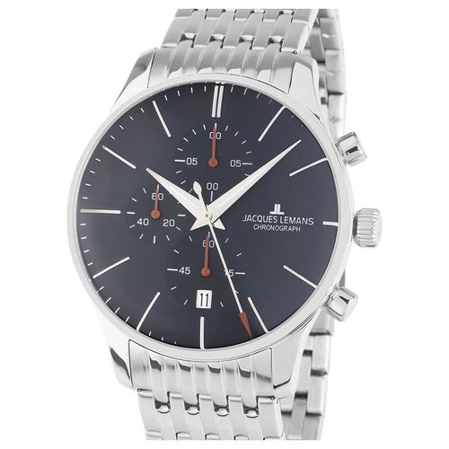 Mens Watch Jacques Lemans 1-2163h, Quartz, 40mm, 5atm
