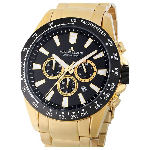 Mens Watch Jacques Lemans 1-2140i, Quartz, 48mm, 10atm