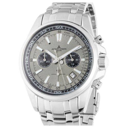 Mens Watch Jacques Lemans 1-2117za, Quartz, 44mm, 20atm