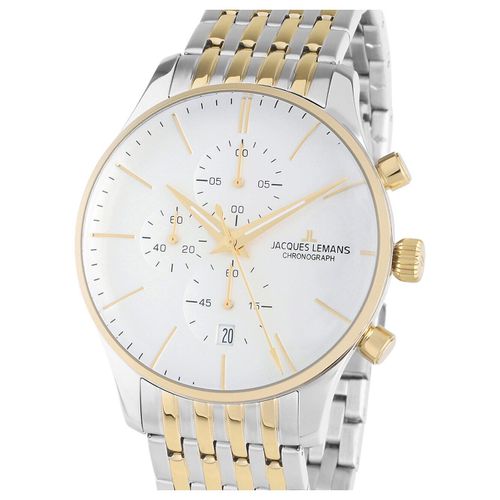 Mens Watch Jacques Lemans 1-2163j, Quartz, 40mm, 5atm
