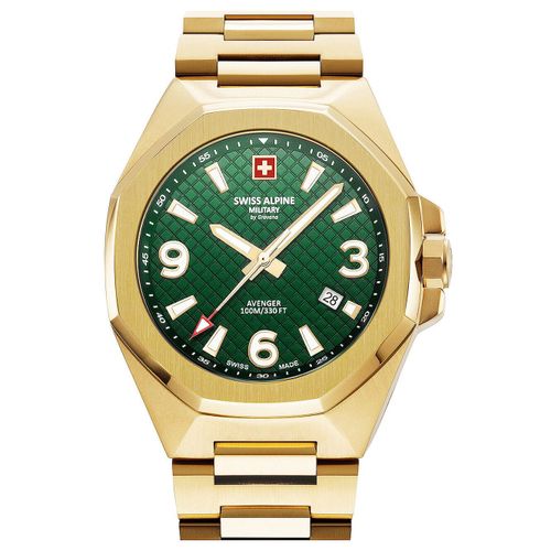 Mens Watch Swiss Military 7005.1114, Quartz, 42mm, 10atm