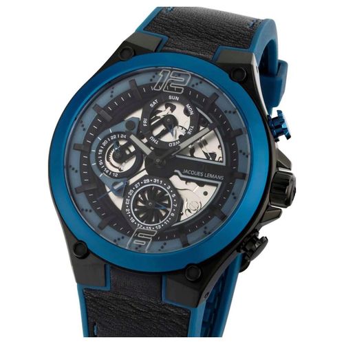 Mens Watch Jacques Lemans 1-2150b, Quartz, 43mm, 10atm