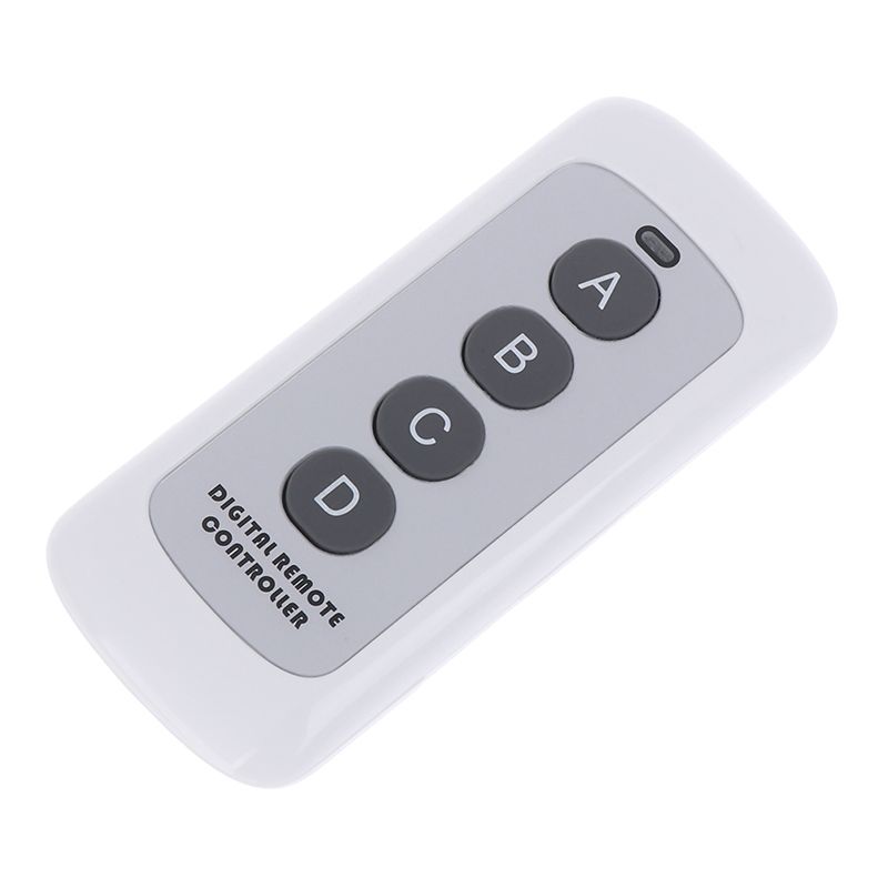 Interrupteur  Tlcommande  4 Boutons, 433mhz, Code Ev1527...