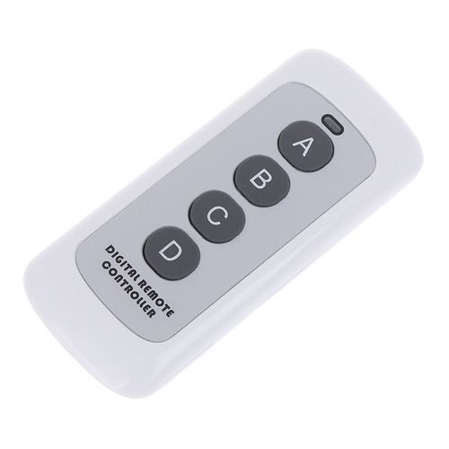 Interrupteur À Télécommande À 4 Boutons, 433mhz, Code Ev1527, Transmetteur Rf, Clé Sans Fil Pour Ouvre-Porte De Garage De Maison Intelligente
