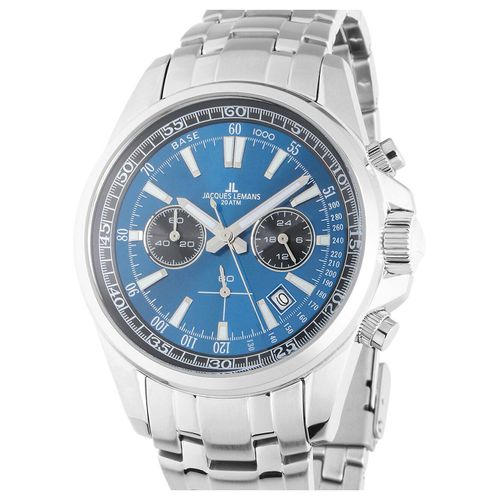 Mens Watch Jacques Lemans 1-2117zc, Quartz, 44mm, 20atm