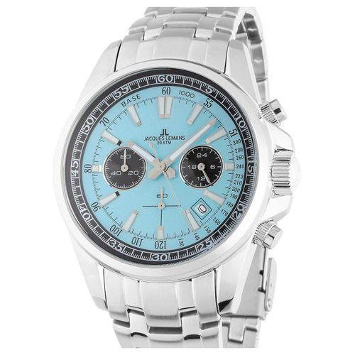 Mens Watch Jacques Lemans 1-2117zb, Quartz, 44mm, 20atm