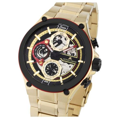 Mens Watch Jacques Lemans 1-2150h, Quartz, 43mm, 10atm