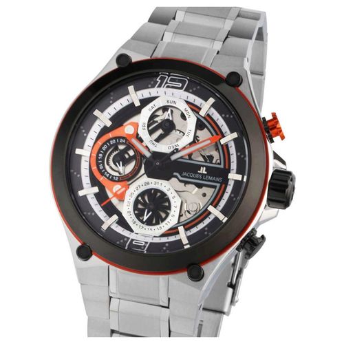 Mens Watch Jacques Lemans 1-2150e, Quartz, 43mm, 10atm