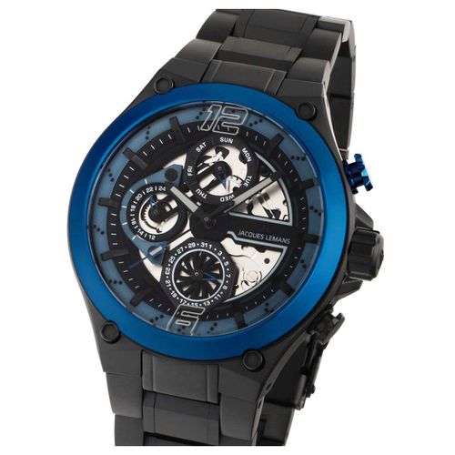 Mens Watch Jacques Lemans 1-2150g, Quartz, 43mm, 10atm