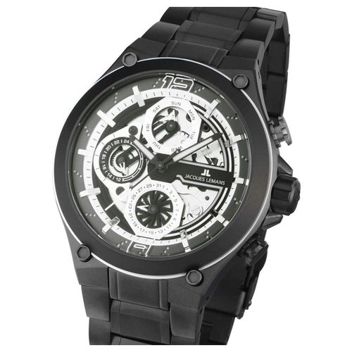 Mens Watch Jacques Lemans 1-2150f, Quartz, 43mm, 10atm