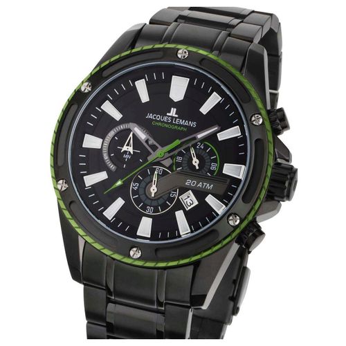Mens Watch Jacques Lemans 1-2141h, Quartz, 48mm, 20atm