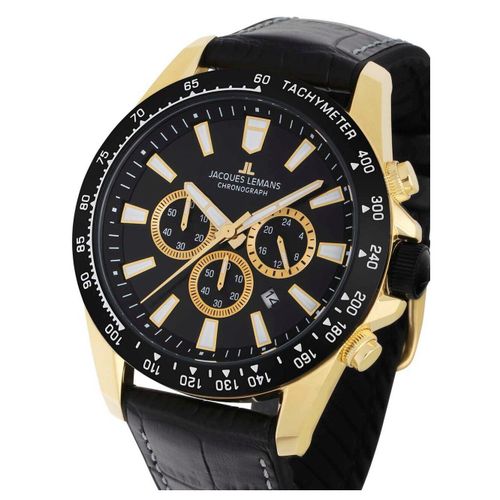 Mens Watch Jacques Lemans 1-2140d, Quartz, 48mm, 10atm