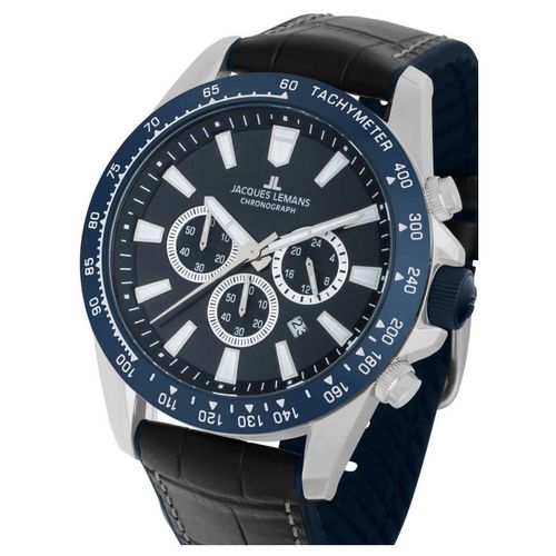 Mens Watch Jacques Lemans 1-2140b, Quartz, 48mm, 10atm
