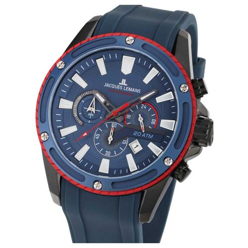 Mens Watch Jacques Lemans 1-2141b, Quartz, 48mm, 20atm