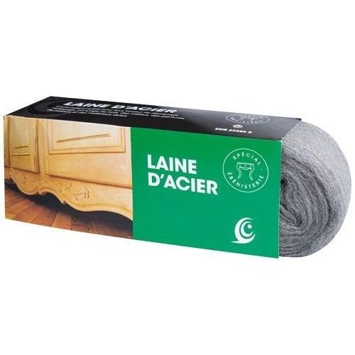 Laine acier 150g 000