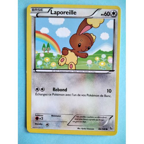Carte Pokémon N° 427 Laporeille