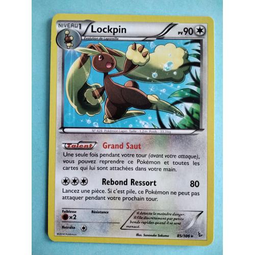 Carte Pokémon N° 428 Lockpin