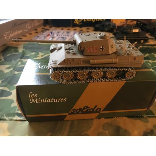 Cchar Allemand Pzkpfw V Panther Ausf G Type 1944/45 1/55 Eme De La Marque Solido Neuf Boite-Solido