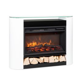 Klarstein Studio 10 Arc Cheminée électrique 1800 W LED Flammes Chauffantes Télécommande