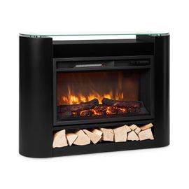 Klarstein Studio 10 Arc Cheminée électrique 1800 W LED Flammes Chauffantes Télécommande