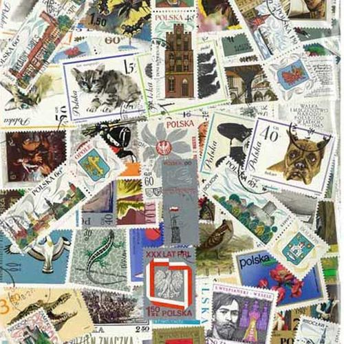 Collection De Timbres Pologne Collection De Timbres Obliteres : Qté - 200 Timbres Différents