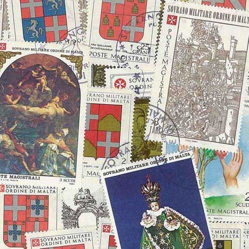 Collection De Timbres Malte Ordre Oblitérés : Qté - 75 Timbres Différents