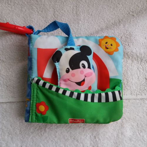  Livre En Tissus Fisher_Price : Les Animaux De La Ferme