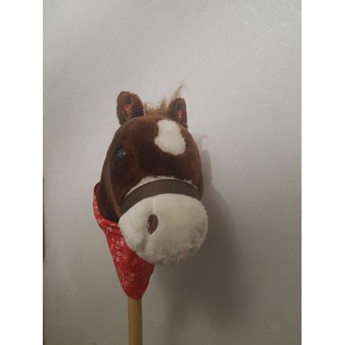 Tête De Cheval Sur Bâton Avec Du Son