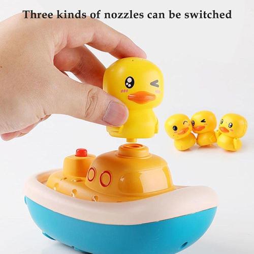 Jouets de Bain Bébé Jeux de Bain Douchette Canards Jeux Baignoire Bébé  Interactif Cadeau Noel Fille Garcon Jouet Enfant 3 4 5 6 Ans