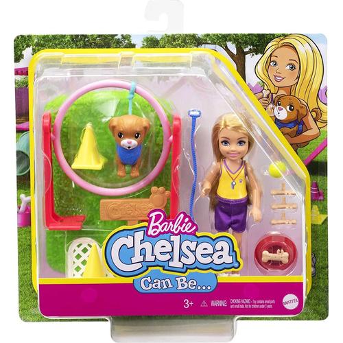 Barbie Famille mini-poupée ​Chelsea fille avec haut orné d'un motif chien,  jouet pour enfant, FRL81 - Cdiscount Jeux - Jouets