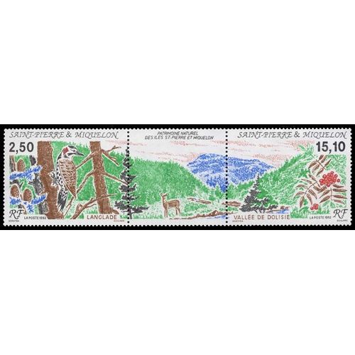 Timbre Collection St Pierre & Miquelon N° Yvert Et Tellier 568a Neuf Sans Charnière