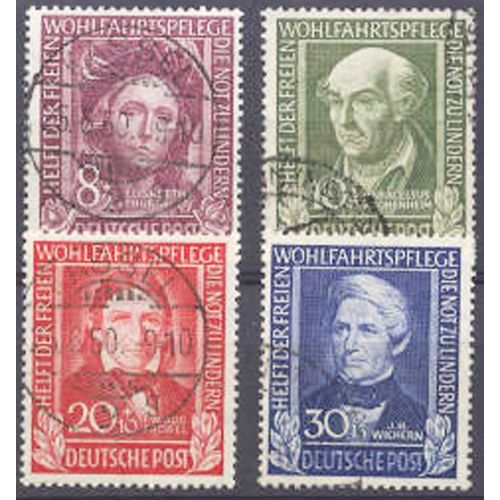 Timbre Collection Rfa N° Yvert Et Tellier 3/6 Oblitérés