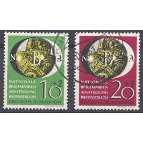 Timbre Collection Rfa N° Yvert Et Tellier 27/28 Oblitérés