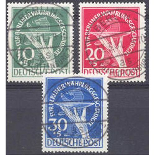 Timbre Collection Berlin N° Yvert Et Tellier 54/56 Oblitérés