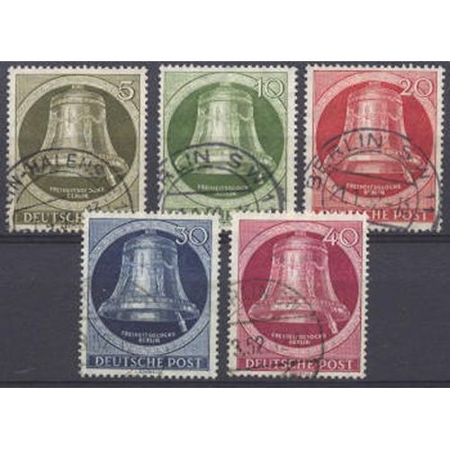 Timbre Collection Berlin N° Yvert Et Tellier 68/72 Oblitérés