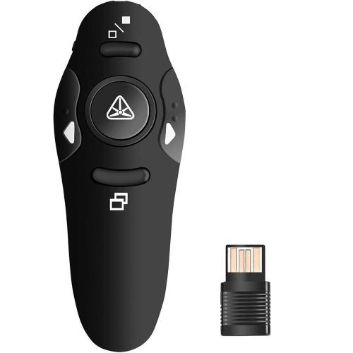 Stylo Laser sans fil 2.4GHz, USB, PowerPoint, pointeur, présentateur à  distance, avec récepteur